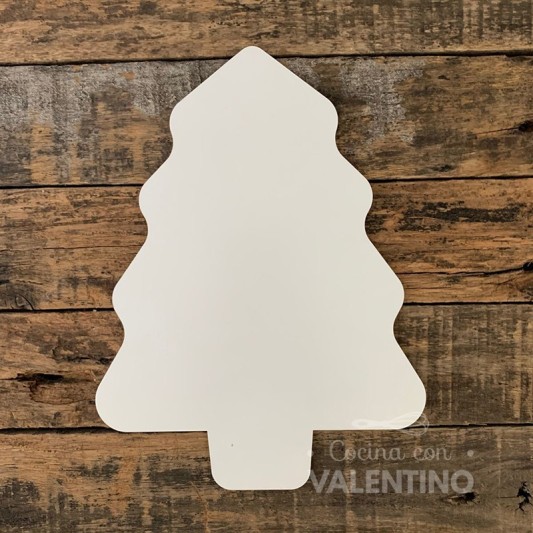 Base Fibro Plus Arbolito Blanca 24 Cm