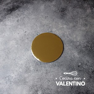 Disco Carton Oro/Plata (medida 12cm)
