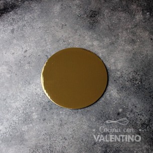 Disco Carton Oro/Plata (medida 14cm)