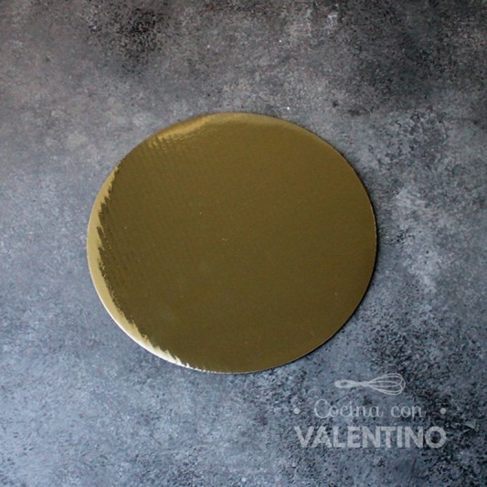 Disco Carton Oro/Plata (medida 18cm)