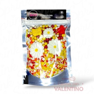 Mix Sprinkles + Forma Margarita - 100 Grs