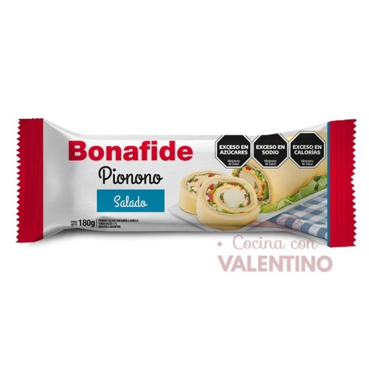 Pionono Bonafide Salado - 180 Grs