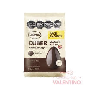 Baño de Moldeo Mapsacuber Semiamargo - 2.5 Kg