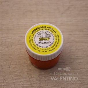 Colorante Pasta Circe Amarillo - 15 Grs
