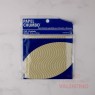 Papel Chumbo 10x10cm - Beige con Ondas Doradas