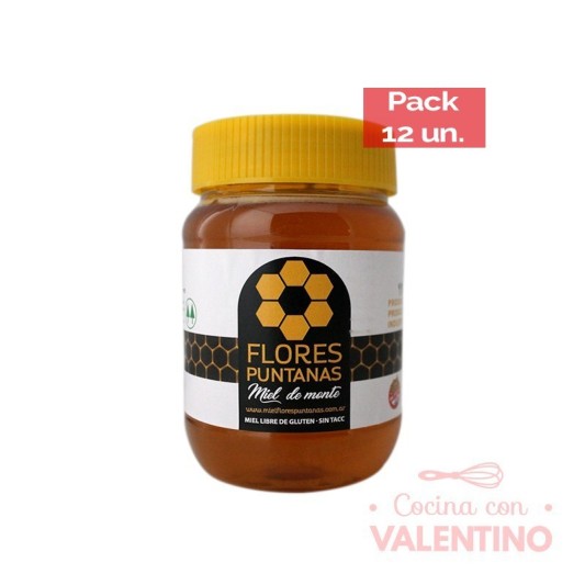 Miel Flores del Monte - 450 Grs - Pack 12 Un.