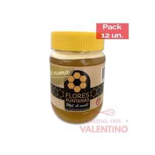 Miel Flores del Monte CREMOSA - 450 Grs - Pack 12 Un.