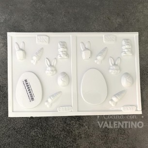 Placa Plastichok Huevo Plano MINI x2 - 2115C