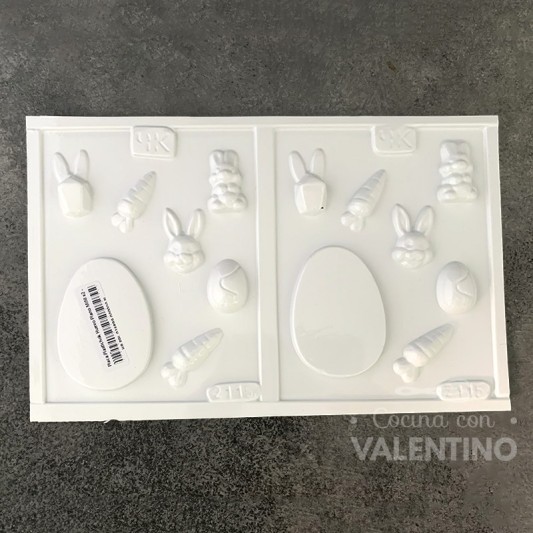 Placa Plastichok Huevo Plano MINI x2 - 2115C