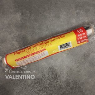 Rollo Papel Aluminio Mia Cocina - 38 Cm - 10 Mt