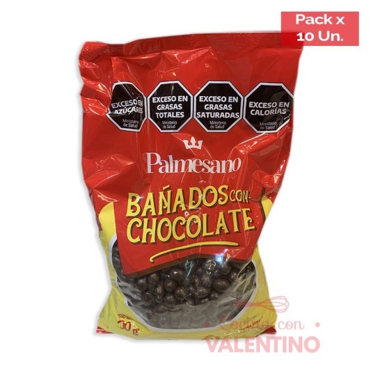 Mani con Chocolate Palmesano - 700 Grs - Pack 10 Un