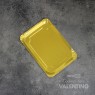Plato Bandeja Carton Dorado (medida 18x24cm)