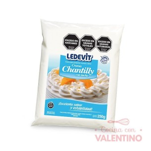 Crema Chantilly Ledevit - 250 Grs