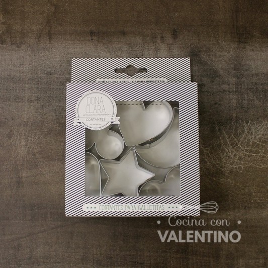 Cortante Doña Clara Set Galletitas - 6 Un