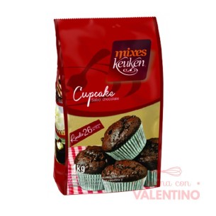 Mix Cupcake Chocolate Keuken - 1Kg