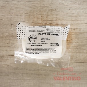 Pasta de Goma Blanca - 250 Grs