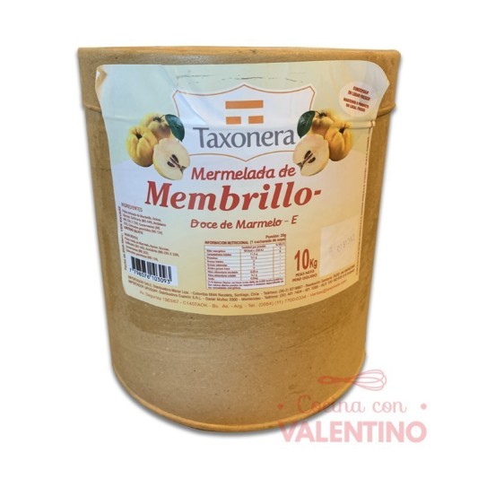 Mermelada Taxonera Membrillo - 10 Kg