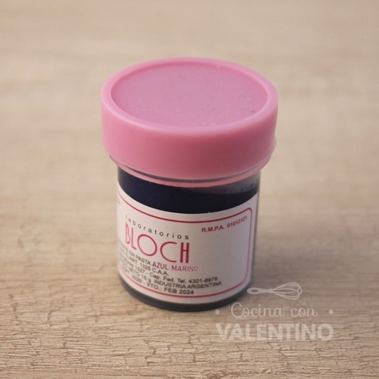 Colorante Pasta Bloch Azul Marino - 15 Grs