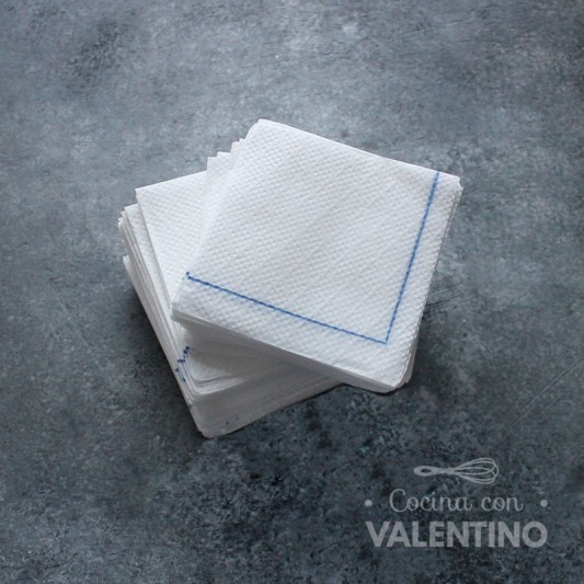 Servilletas Cuad. de Papel 100u