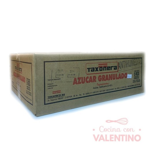 Azucar Granulada Antihumedad Taxo 5 Kg.