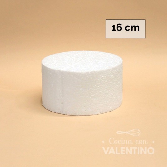 Torta Falsa Telgopor Alto 10 Cm (medida 16cm)