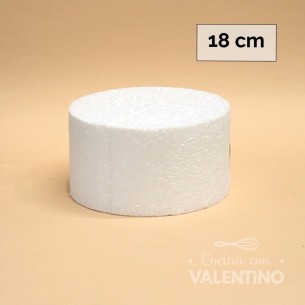 Torta Falsa Telgopor Alto 10 Cm (medida 18cm)