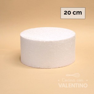 Torta Falsa Telgopor Alto 10 Cm (medida 20cm)
