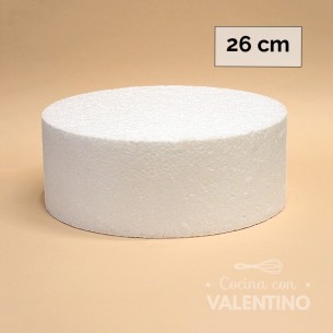 Torta Falsa Telgopor Alto 10 Cm (medida 26 CM)