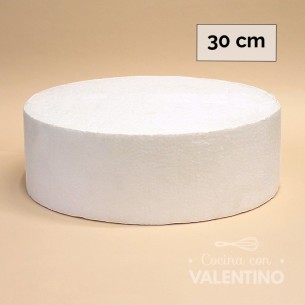 Torta Falsa Telgopor Alto 10 Cm (medida 30 CM)