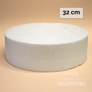 Torta Falsa Telgopor Alto 10 Cm (medida 32cm)
