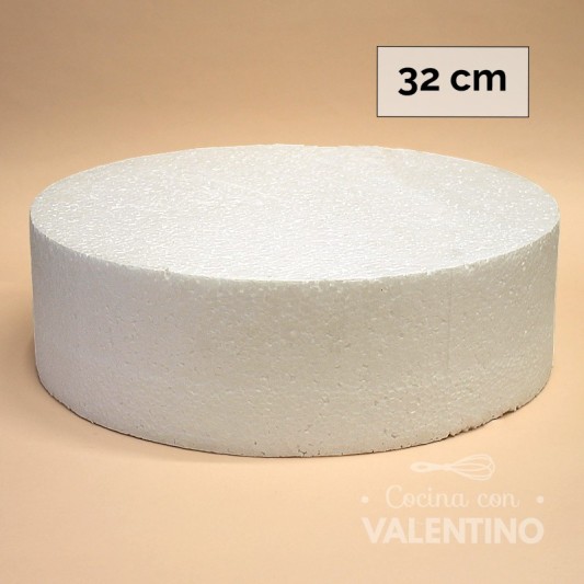 Torta Falsa Telgopor Alto 10 Cm (medida 32cm)