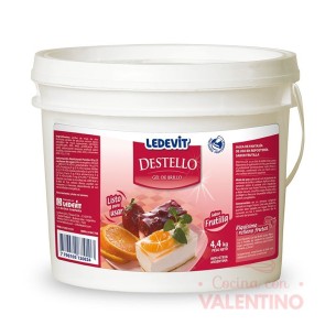 Gel Destello Frutilla Ledevit - 4.4 Kg