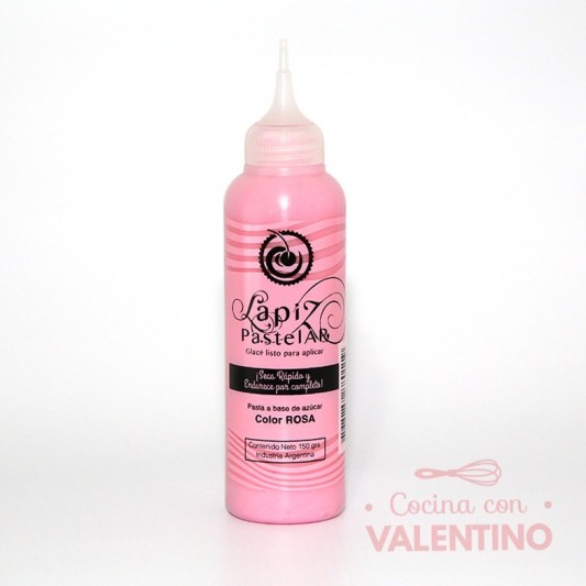 Lapiz PastelAR Glase con Pico - Rosa