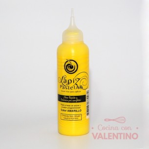Lapiz PastelAR Glase con Pico - Amarillo