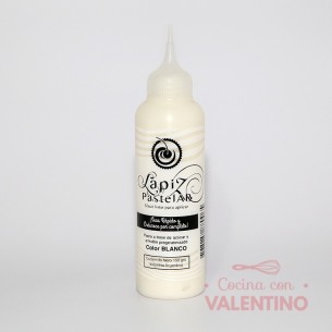 Lapiz PastelAR Glase con Pico - Blanco