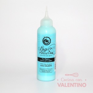 Lapiz PastelAR Glase con Pico - Celeste