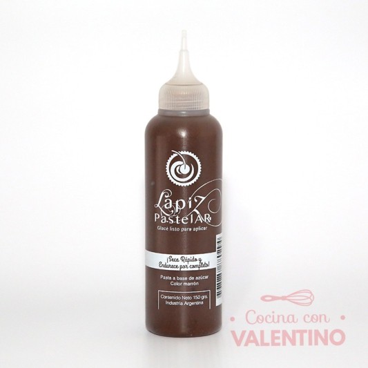 Lapiz PastelAR Glase con Pico - Marron