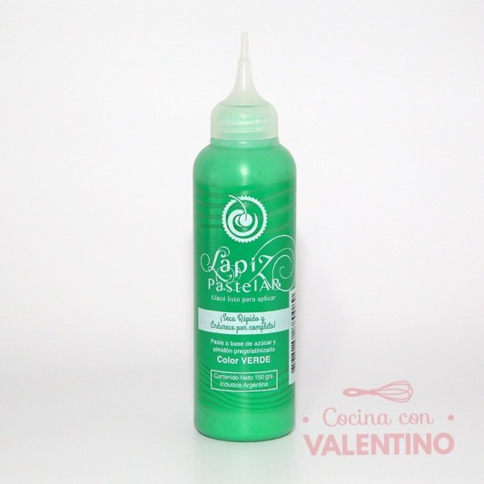 Lapiz PastelAR Glase con Pico - Verde
