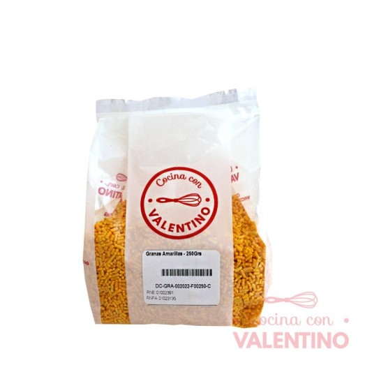 Granas Amarillas - 250 Grs