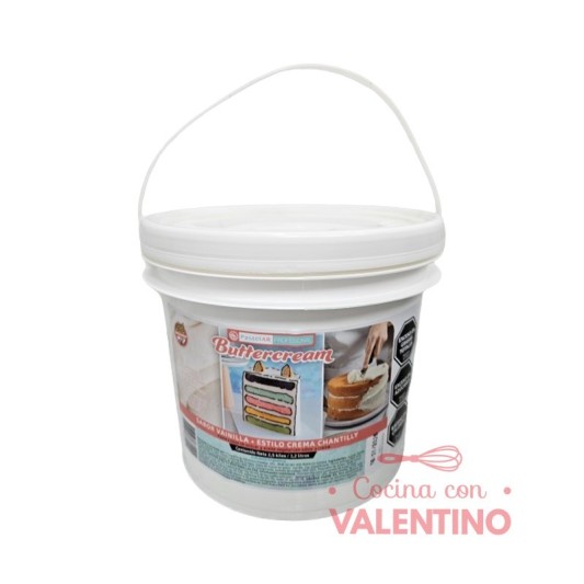 Buttercream PastelAR Vainilla - 2.5 Kg
