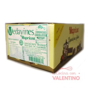 Baño de Moldeo Mapricoa Medayines Leche - 1kg - Pack 3 Un