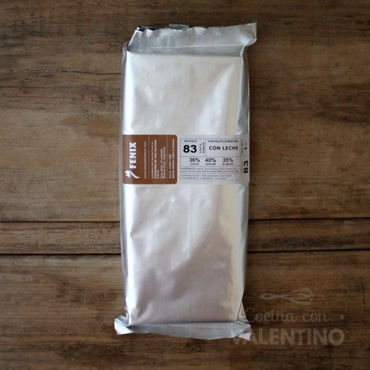 Chocolate Cobertura Fenix Leche N°83 - 1 Kg