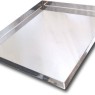 Bandeja Horno Aluminio con Pestaña 1.25mm - 45x70x2