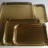 Plato Bandeja Carton Dorado