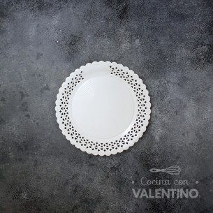Plato Aries Blanco (medida 20cm)
