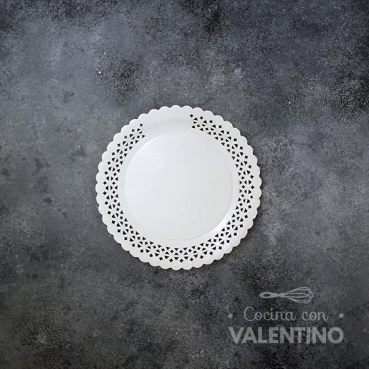 Plato Aries Blanco (medida 20cm)