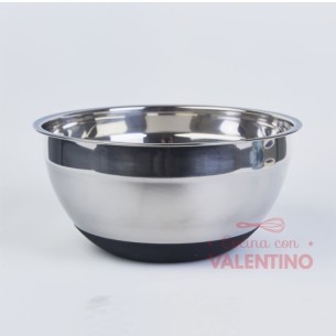 Bowl Acero Base Silicona (medida 24cm)