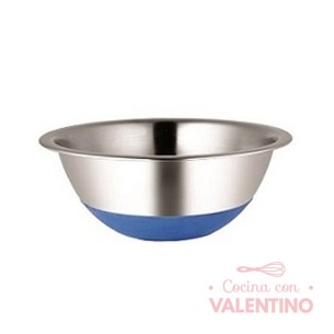 Bowl Acero Base Silicona (medida 22cm)