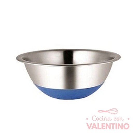 Bowl Acero Base Silicona (medida 22cm)