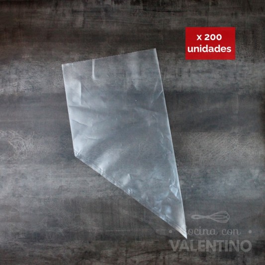Manga Descartable Lisa 20x40 - 1 Un (bulto Bulto 200 U)